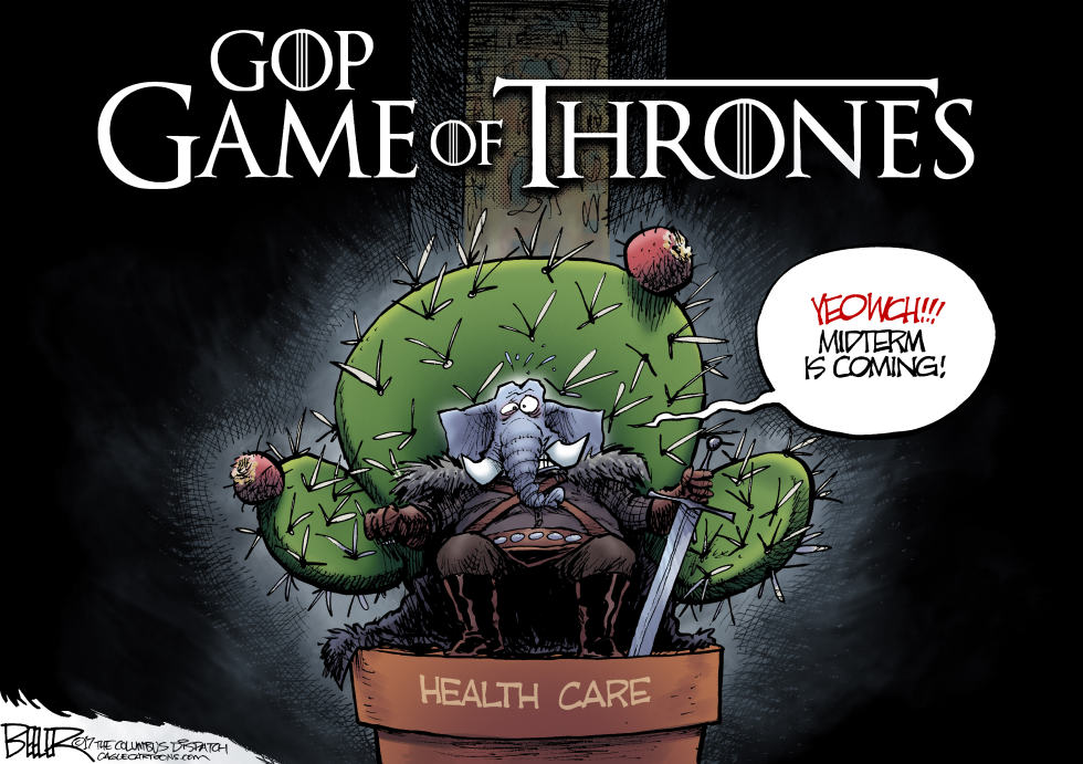  GAME OF THRONES by Nate Beeler