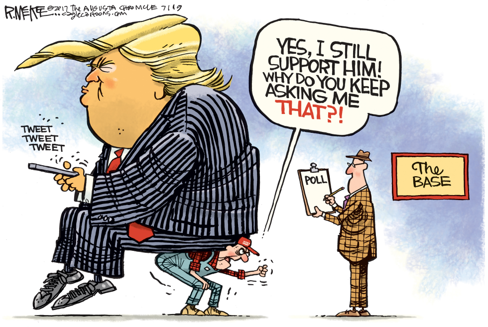  TRUMP BASE by Rick McKee