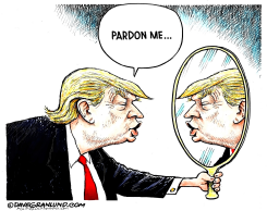 TRUMP PARDON by Dave Granlund