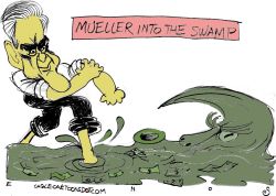 MUELLER INTO THE SWAMP by Randall Enos