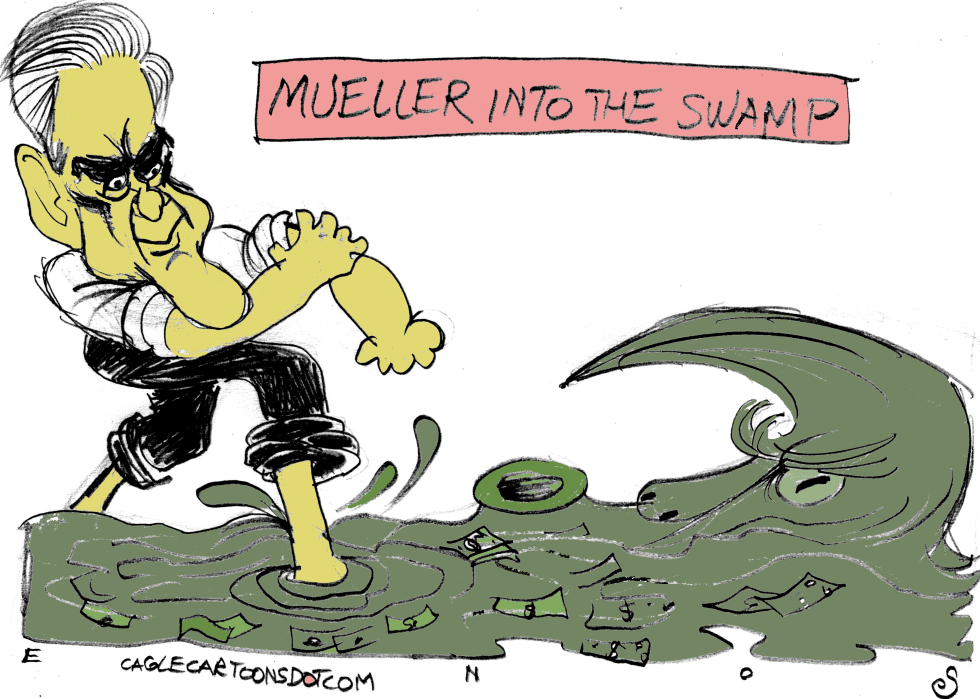  MUELLER INTO THE SWAMP by Randall Enos