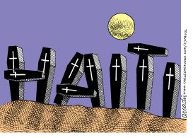 DEATH IN HAITI by Arcadio Esquivel