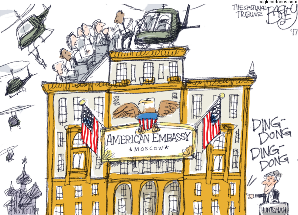  MOSCOW EMBASSY by Pat Bagley