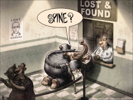 GOP LOST AND FOUND by Sean Delonas