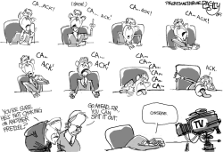 BUSHS BAD WORD by Pat Bagley