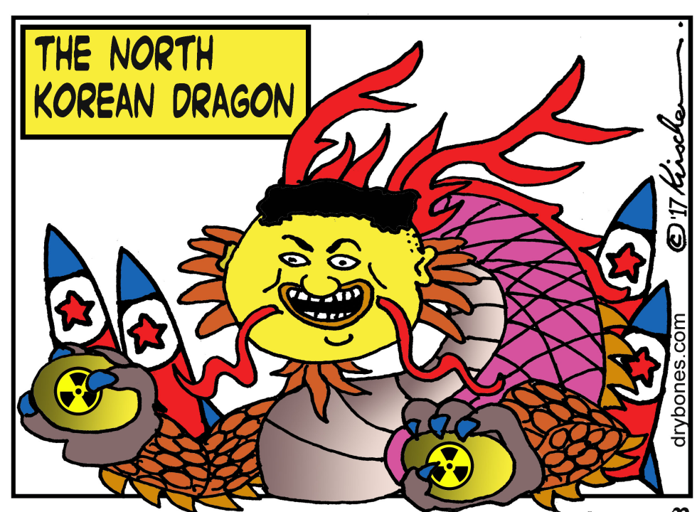  THE NORTH KOREAN DRAGON by Yaakov Kirschen