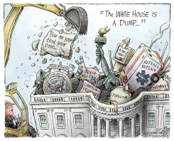 WHITE HOUSE DUMP by Adam Zyglis