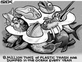 OCEAN OF TRASH by Steve Sack