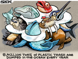 OCEAN TRASH by Steve Sack