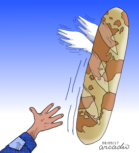 THE FOOD CRISIS/ LA CRISIS DEL ALIMENTO by Arcadio Esquivel