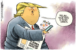 TRUMP HANDS by Rick McKee