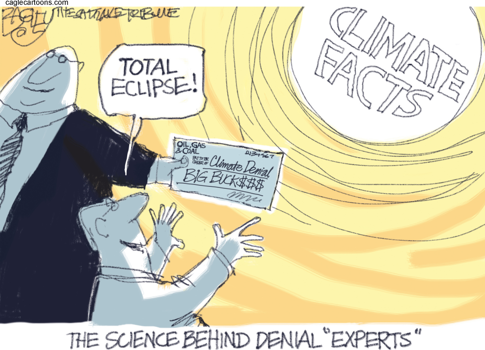  CLIMATE DENIERS by Pat Bagley