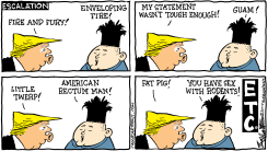 N KOREA by Bob Englehart