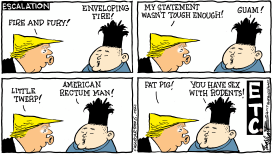 N KOREA by Bob Englehart