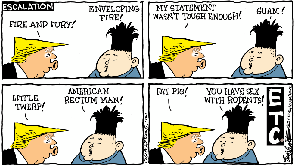  N KOREA by Bob Englehart