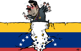 DIVIDED VENEZUELA by Kap