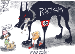 NAZI DOG by Pat Bagley