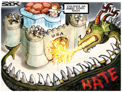 HATE DRAGON by Steve Sack