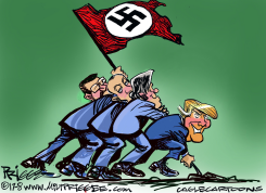 TRUMP HEROES by Milt Priggee