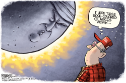 TRUMP ECLIPSE by Rick McKee