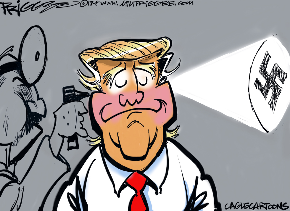  DONALD'S DNA by Milt Priggee