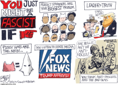 FASCIST TEST by Pat Bagley