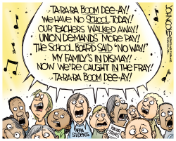 LOCAL PA TEACHERS' STRIKE SINGALONG by John Cole