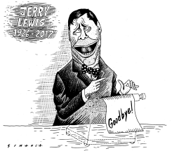 JERRY LEWIS by Osmani Simanca