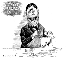 JERRY LEWIS by Osmani Simanca