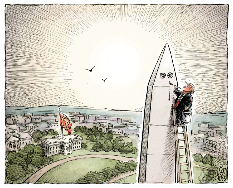  TRUMP'S WASHINGTON by Adam Zyglis