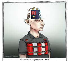 KILLER ROBOT 00 by Joep Bertrams