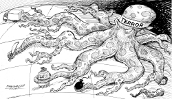 MONSTER TERRORISM OCTOPUS by Petar Pismestrovic