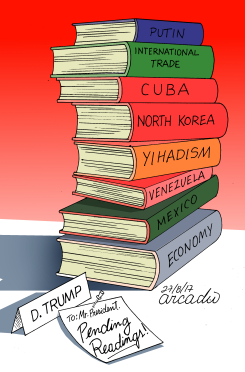 PENDING READINGS by Arcadio Esquivel