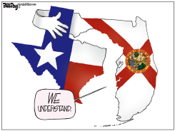 TEXAS AND FLORIDA by Bill Day