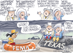 HURRICANE HARVEY by Pat Bagley