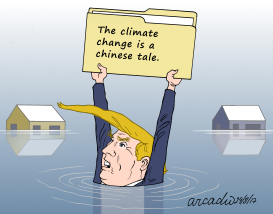 TRUMP AND THE CLIMATE CHANGE by Arcadio Esquivel