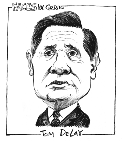 FACES - TOM DELAY by Christo Komarnitski