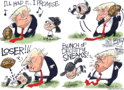 TRICKY TRUMP by Pat Bagley