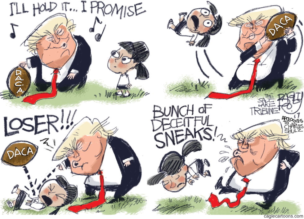  TRICKY TRUMP by Pat Bagley