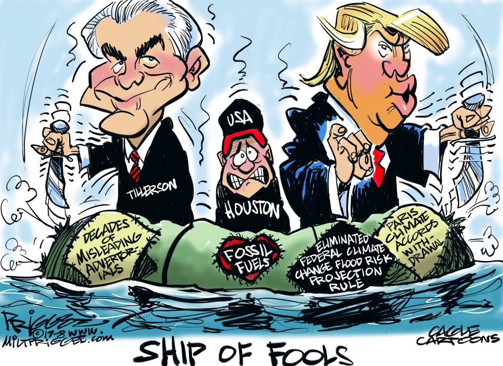  SHIP OF FOOLS by Milt Priggee