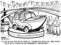 VEHICULO UTILITARIO DE EVACUACION by RJ Matson