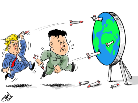 CRAZY AND THE WORLD by Osama Hajjaj