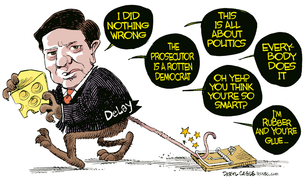  DELAY EXCUSES  by Daryl Cagle