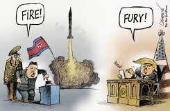 TENSIONS OVER NORTH KOREA by Patrick Chappatte