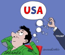 DREAMERS IN USA/ SOñADORES EN EUU by Arcadio Esquivel