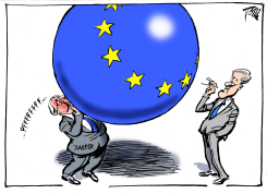 TWO VISIONS ON EUROPE by Tom Janssen