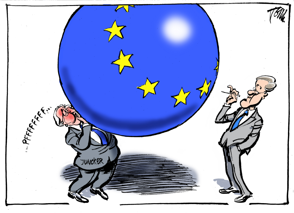  TWO VISIONS ON EUROPE by Tom Janssen