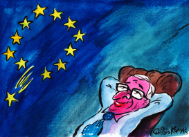 JEAN-CLAUDE JUNCKER'S WISH UPON A STAR by Christo Komarnitski