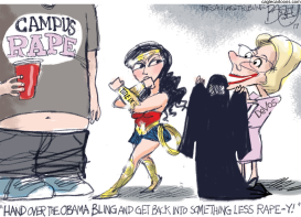 CAMPUS RAPE by Pat Bagley