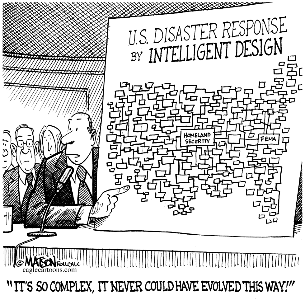  INTELLIGENT DESIGN DISASTER RESPONSE by RJ Matson